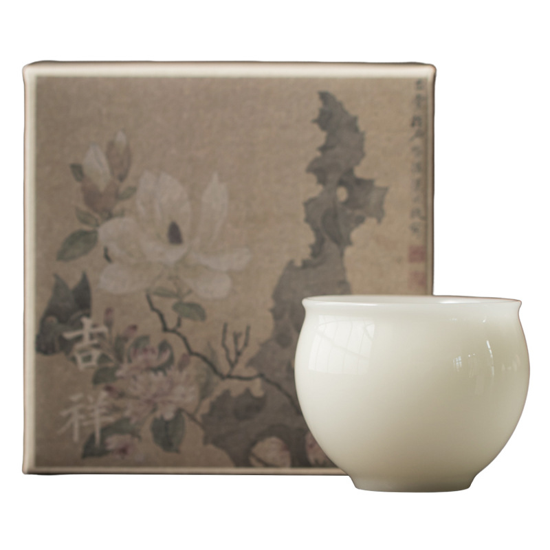 Tách trà sứ ngọc bích dùng trong gia đình, tách trà bậc thầy, tách tre, tách nếm, bộ trà kung fu, tách trà cá nhân, hộp quà tặng tách đơn.