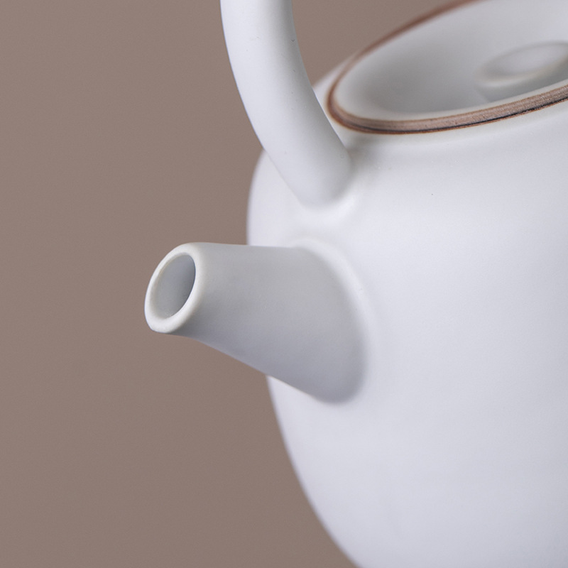 Ấm pha trà gốm sứ kiểu Nhật ấm pha trà nến gia dụng bếp ấm trà bếp cách nhiệt bếp xung quanh bộ dụng cụ pha trà