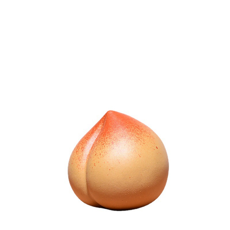 Nghi Hưng Tử Sa Trà vật nuôi đào phần bùn thủ công đào Trường Thọ Bộ trà điêu khắc Khay trà đồ trang trí bàn tay văn hóa Quà Tặng