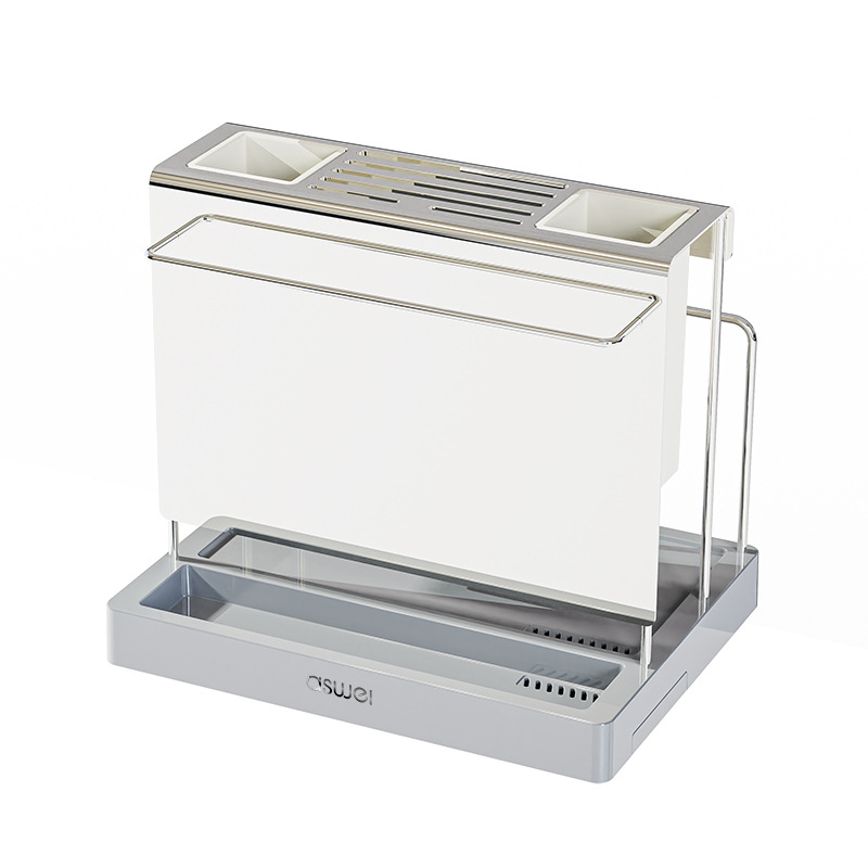 Giá để dao, giá để đồ, mặt bàn bếp đa chức năng, giá để dao, thớt, ống đũa, Giá để đồ, giá để đồ tích hợp dao