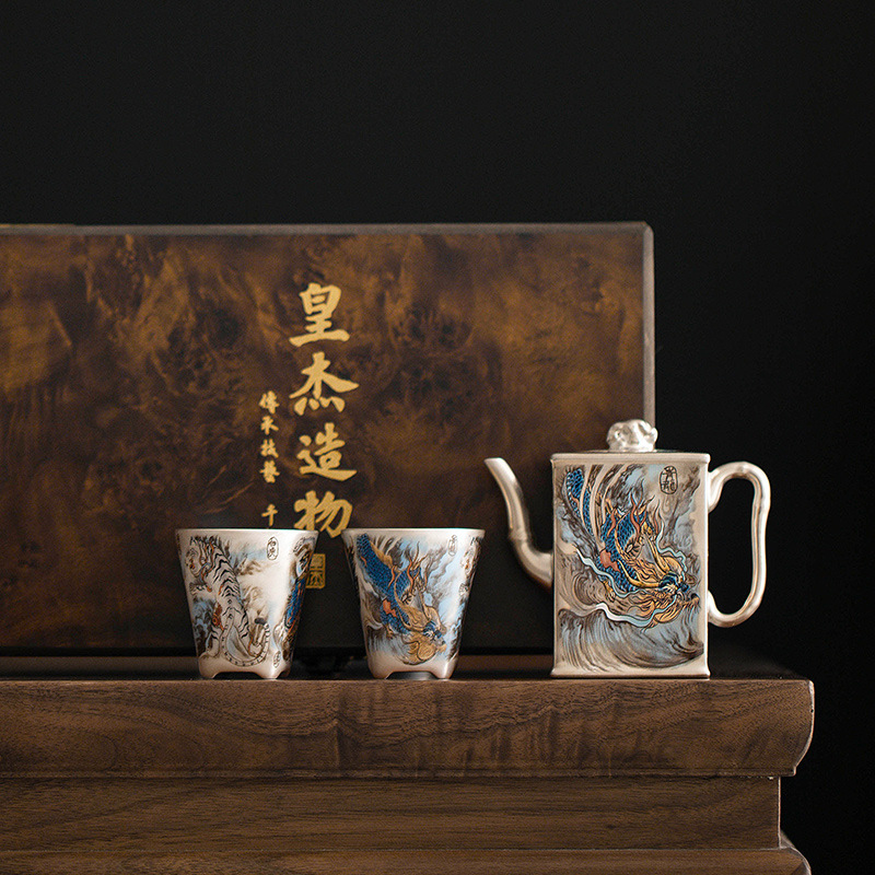 Zhou Hongjie, một chiếc bình mạ bạc cho người lớn tuổi, một món quà lưu niệm sinh nhật cao cấp cho người lớn tuổi, một món quà chuyển đến một ngôi nhà mới