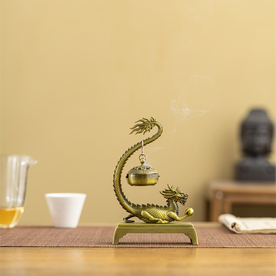 Rồng chơi ngọc, chim thông báo, bếp treo Xiaoxiangyun, gỗ đàn hương không dính, thanh lọc không khí, hương thơm lâu dài trong nhà