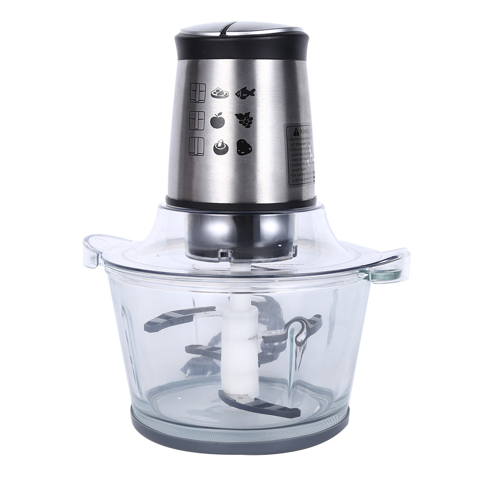 Máy xay thịt bằng điện, máy nấu ăn đa chức năng gia dụng, cắt thịt băm, cắt rau và Trộn Tỏi thương mại