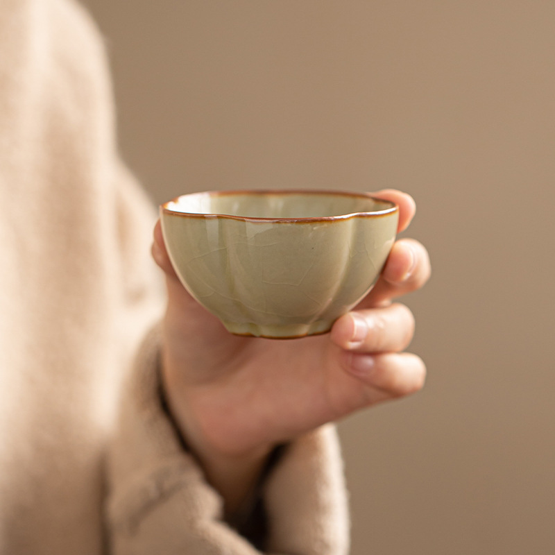 Bộ dụng cụ trà du lịch năm lò nung nổi tiếng, một ấm bốn cốc, túi xách đựng đồ pha trà cắm trại ngoài trời