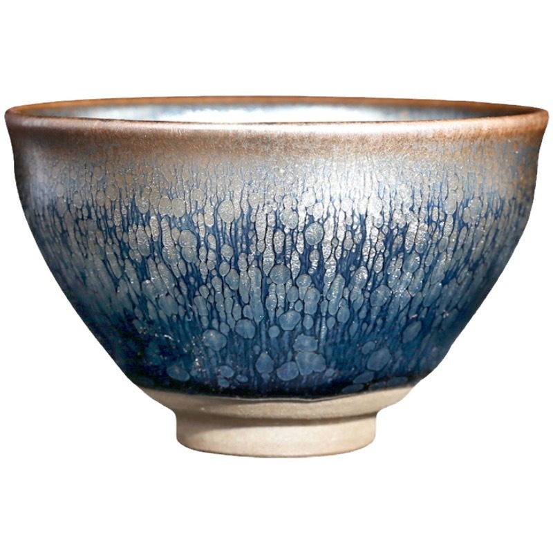 Jianyang Jianzhan Master Cup Tách trà Trăm hoa Kylin Cup Nữ lớn Bộ trà gốm đơn Nguồn