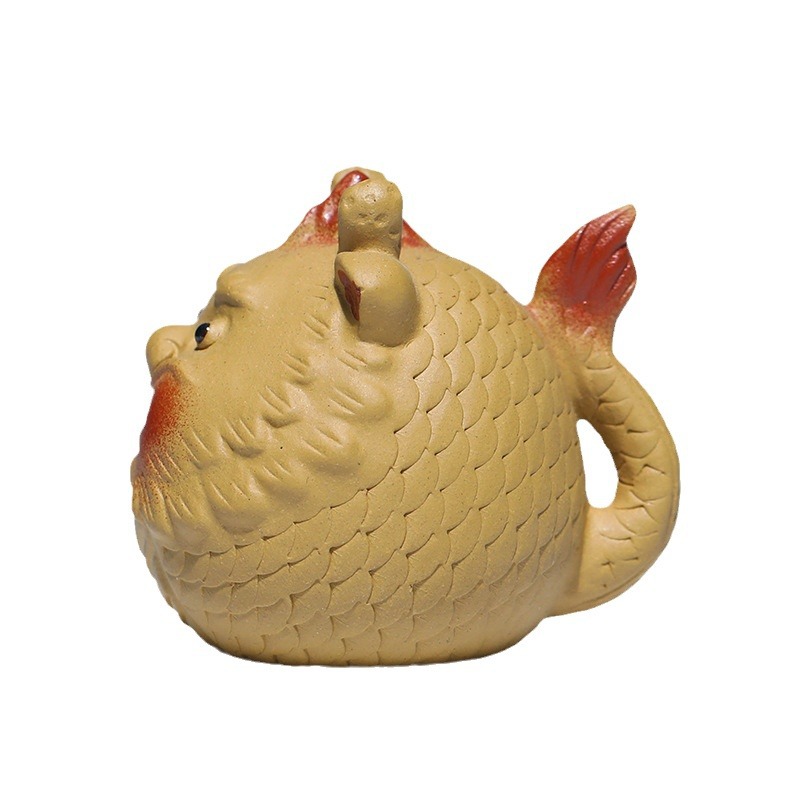 Vật nuôi trà cát tím Nghi Hưng Đồ trang trí rồng nhỏ Bộ trà có thể nâng cao Cửa Hàng Khay trà trang trí thủ công Linh vật chơi trà hoạt hình