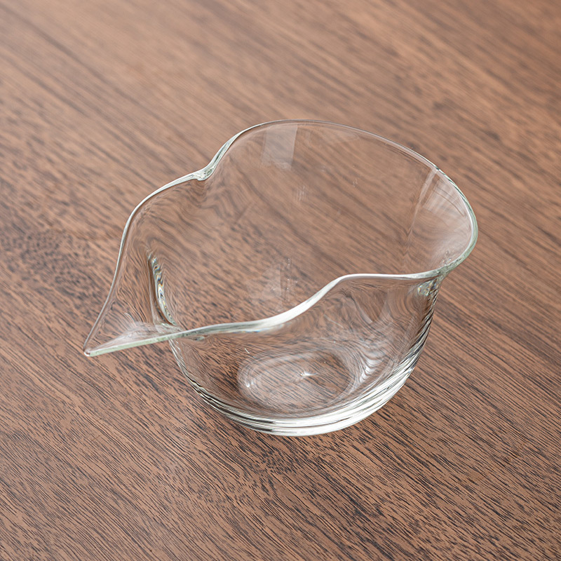 Cốc trà thủy tinh chịu nhiệt sáng tạo cỡ lớn Phụ kiện Bộ trà Kungfu cốc trà cao cấp dụng cụ chia trà gia dụng