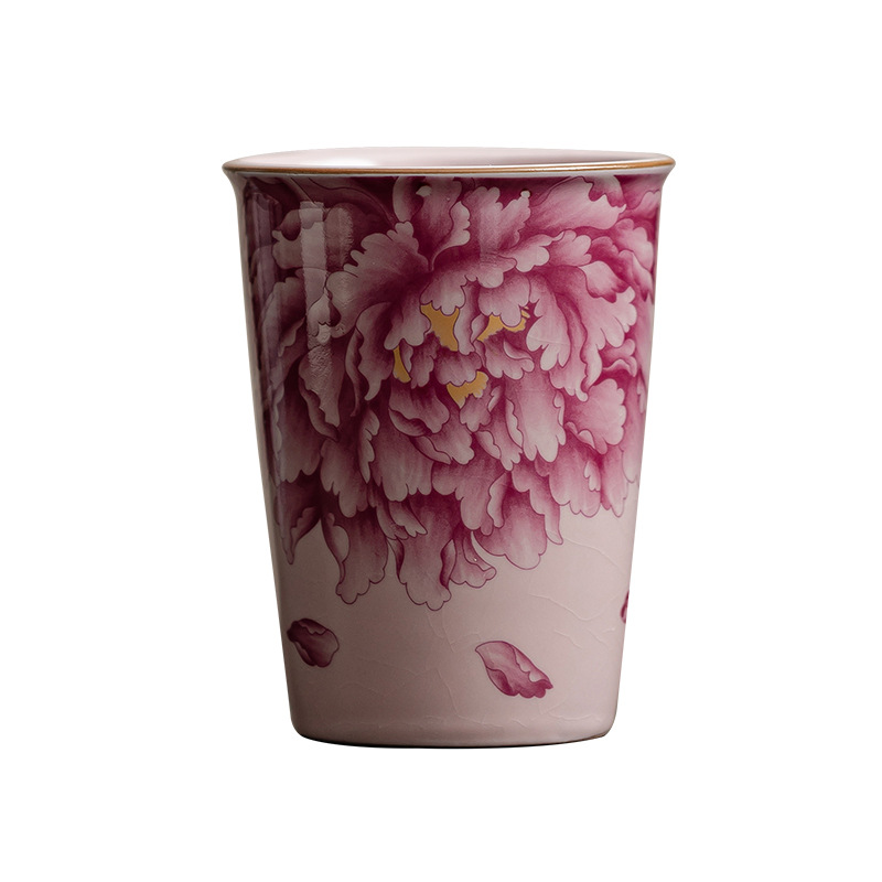 Cốc cốc gốm sứ dung tích lớn cốc chủ nhân cốc uống trà cốc uống nước cổ điển Trung Quốc