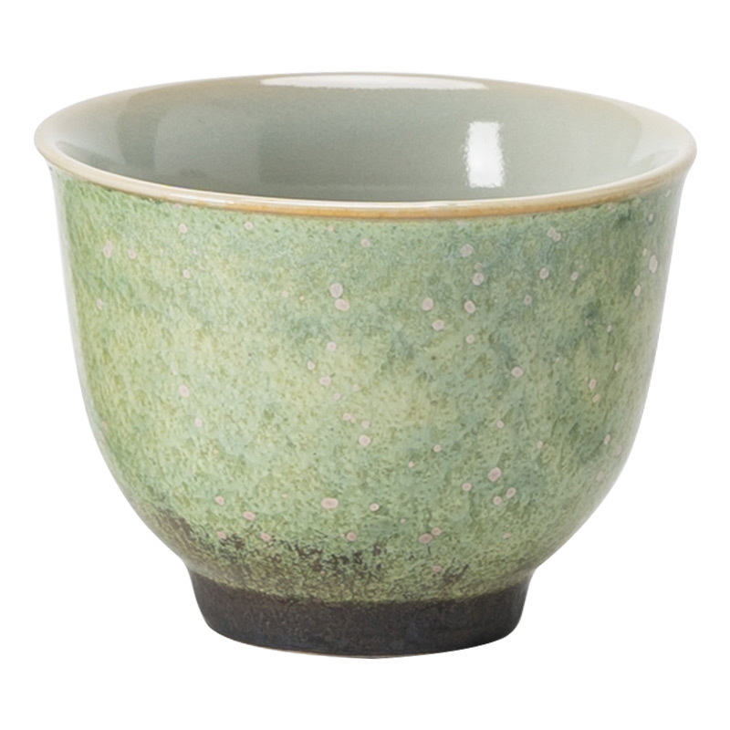 Cốc nếm trà cổ điển lò nung cốc trà gốm cốc chủ nhân cốc đơn bát uống trà gia dụng bộ trà kungfu Trung Quốc cốc trà nhỏ