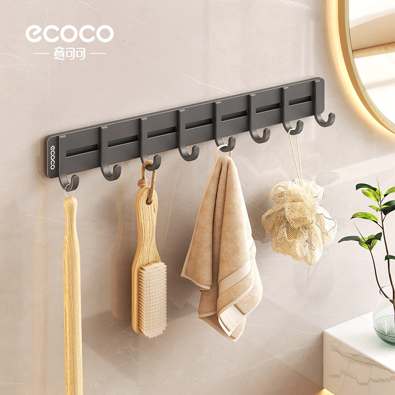 Móc nối hàng giá để đồ phòng tắm có thể di chuyển mạnh mẽ không cần đục lỗ móc dán móc treo quần áo sau cửa móc treo nhà vệ sinh giá treo nhà bếp