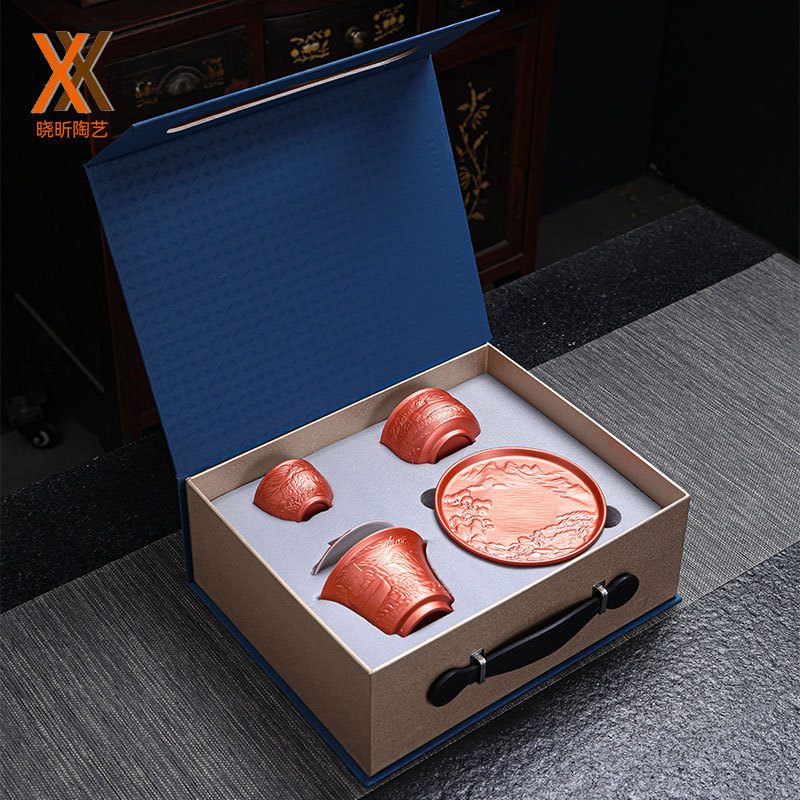 Quà tặng doanh nghiệp Bộ ấm trà gốm sứ Công ty Ngân hàng Doanh nghiệp Hội nghị thường niên Lễ khai trương Sự kiện Quà tặng cho khách hàng