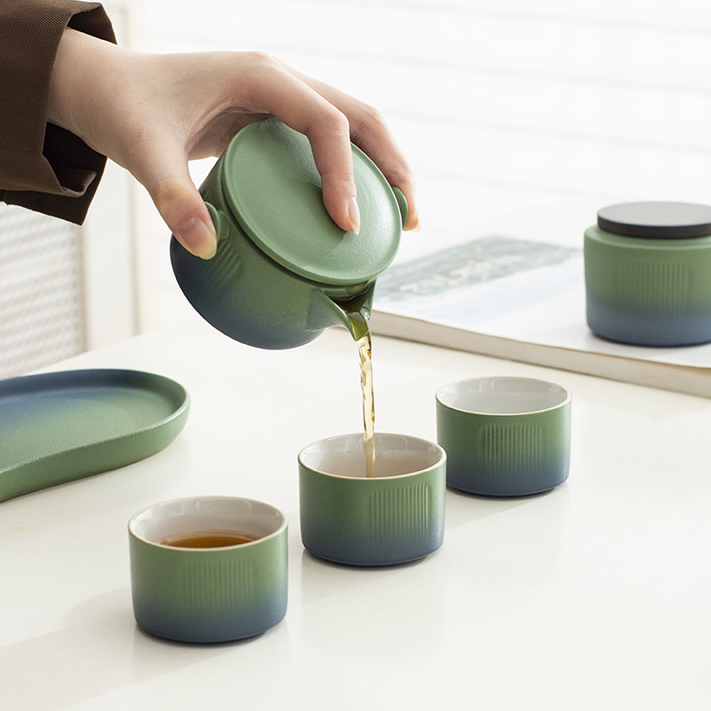 Bộ trà du lịch Kung Fu văn hóa và sáng tạo trong Tử Cấm Thành