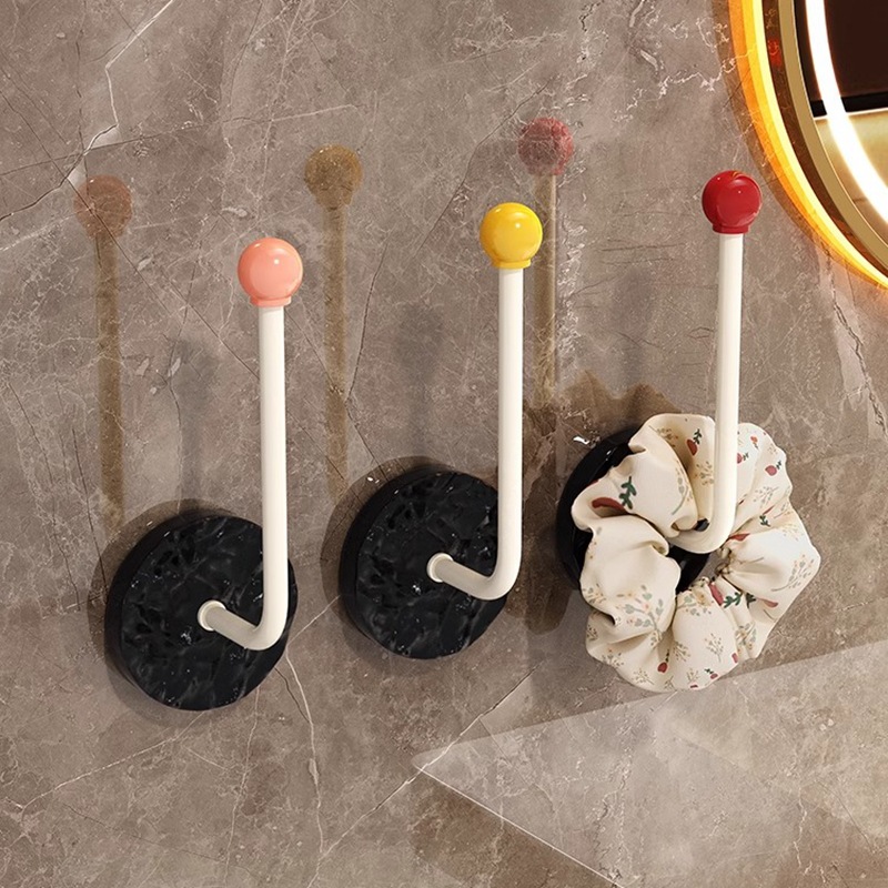 Giá để vòng tóc Dopamine băng đô không cần đục lỗ, dây buộc tóc, kẹp tóc nhà vệ sinh, phụ kiện, băng đô, móc treo, giá sắp xếp