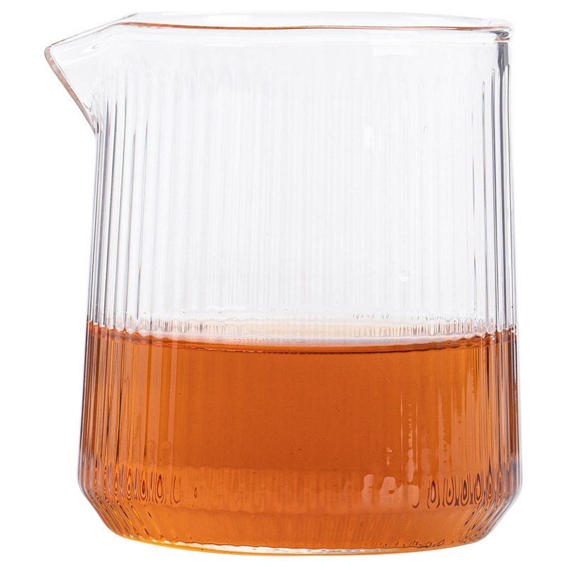 Cốc công bằng thủy tinh borosilicate phong cách Nhật Bản cốc công cộng thủy tinh dày tách trà Bộ trà Kung Fu