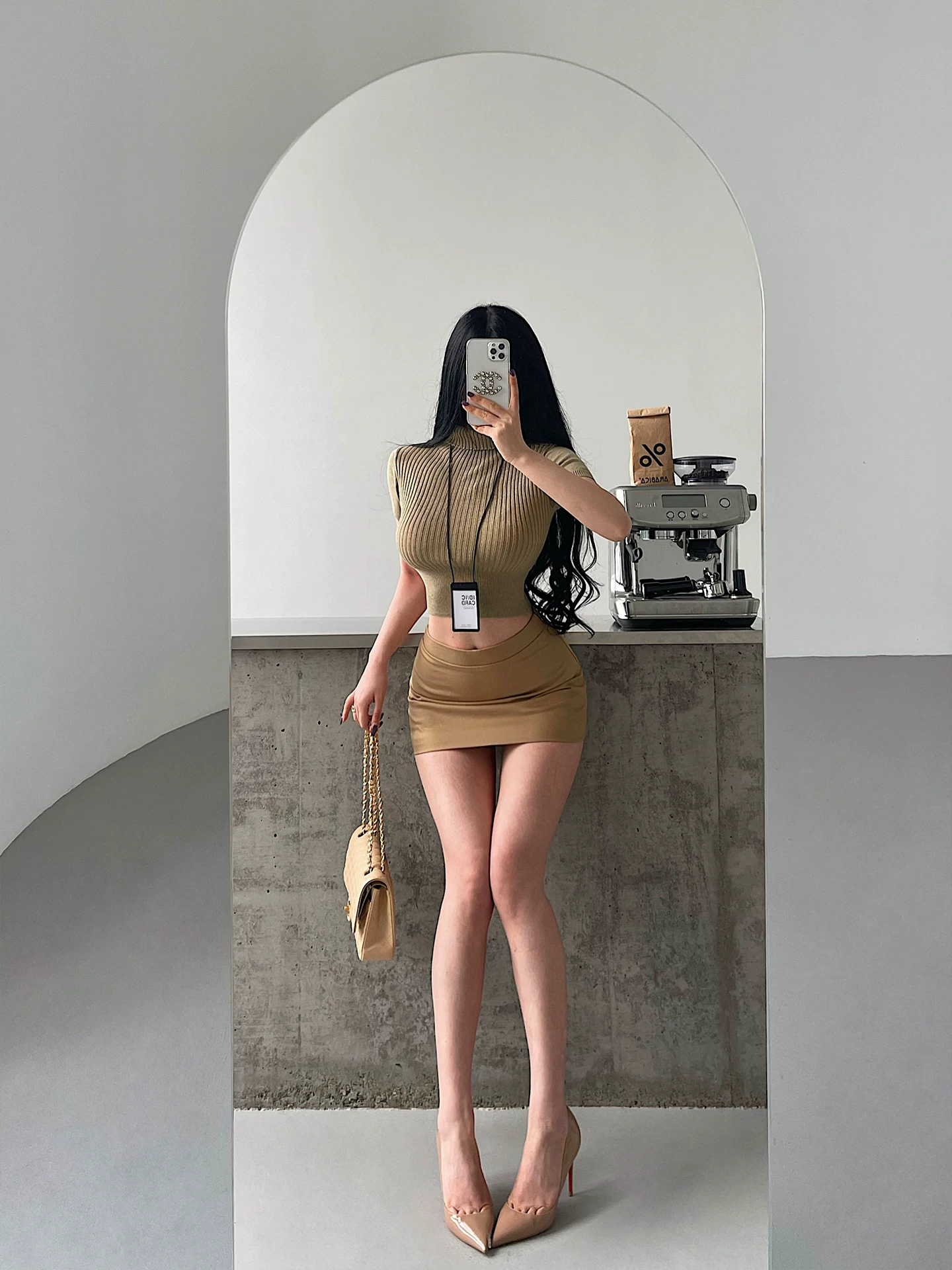 YoungGirlDay quần short an toàn cạp thấp gợi cảm và quyến rũ, váy ngắn kiểu bộ đồ chống lộ hàng, váy ngắn ôm sát cơ thể