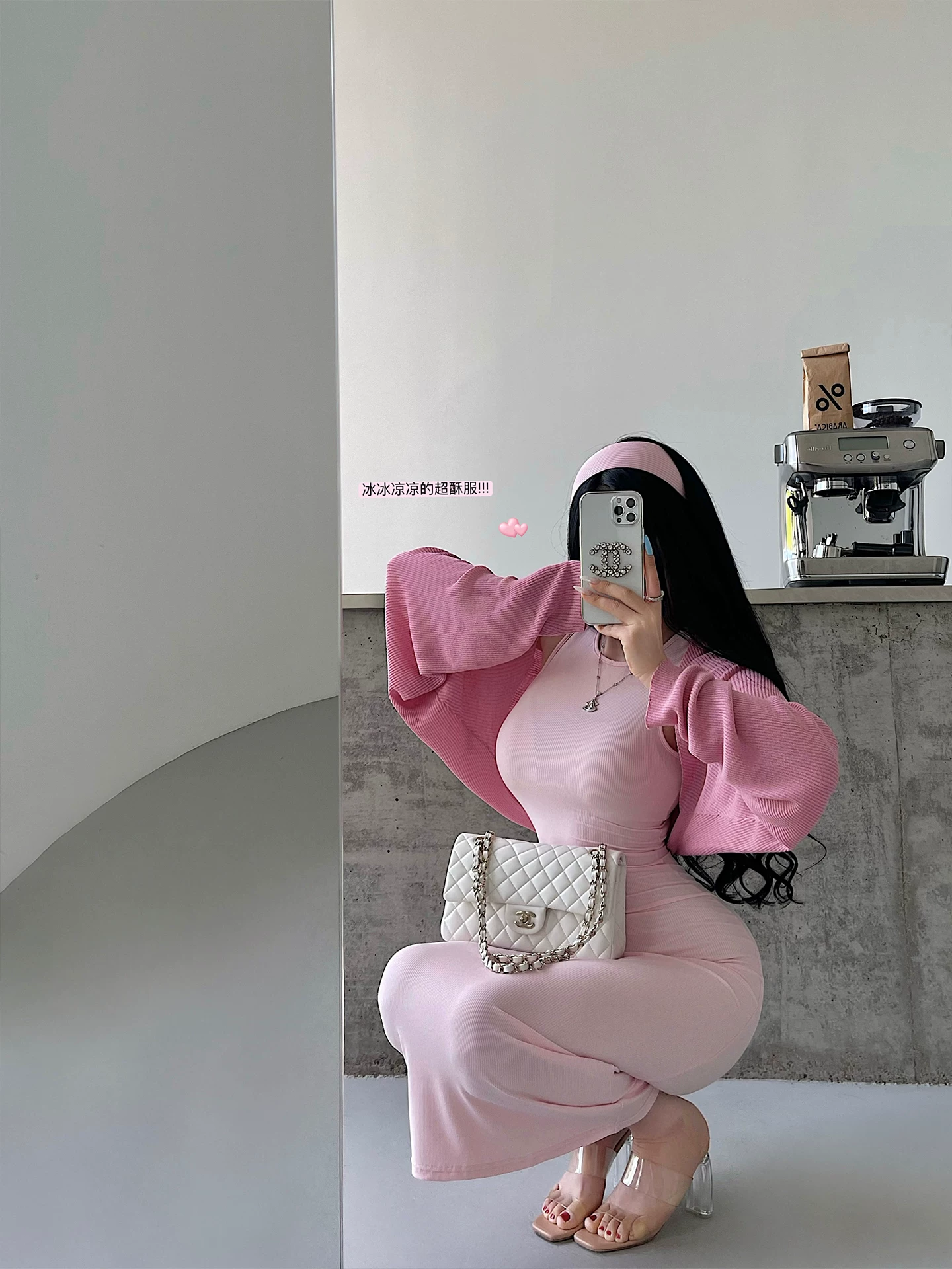 YoungGirlDay phong cách thuần khiết gợi cảm, phong cách lười biếng, dáng rộng, giảm béo, áo cardigan dệt kim mỏng dài tay chống nắng