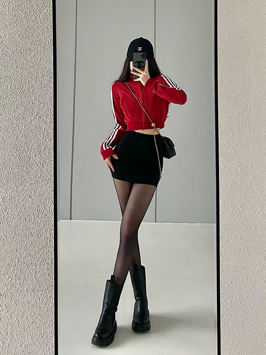 YoungGirlDay Những cô gái nóng bỏng gợi cảm châu Âu và Mỹ váy ngắn ôm sát eo cao gợi cảm, ôm sát eo, màu trơn, co giãn, ôm sát hông dành cho nữ