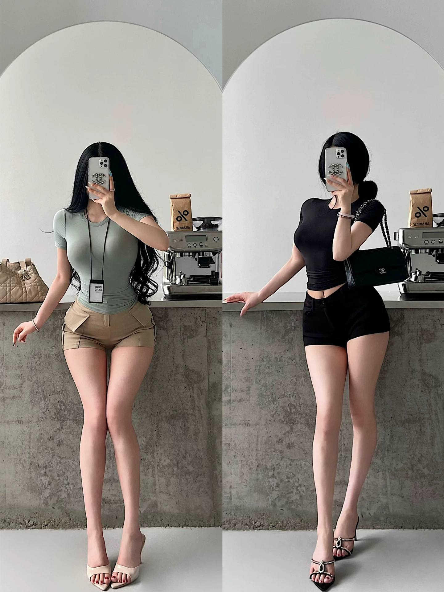 Áo thun ngắn tay YoungGirlDay Kardashian kiểu dáng cơ bản, ôm sát, tôn dáng, vai thường, phong cách thể thao, nhanh khô.