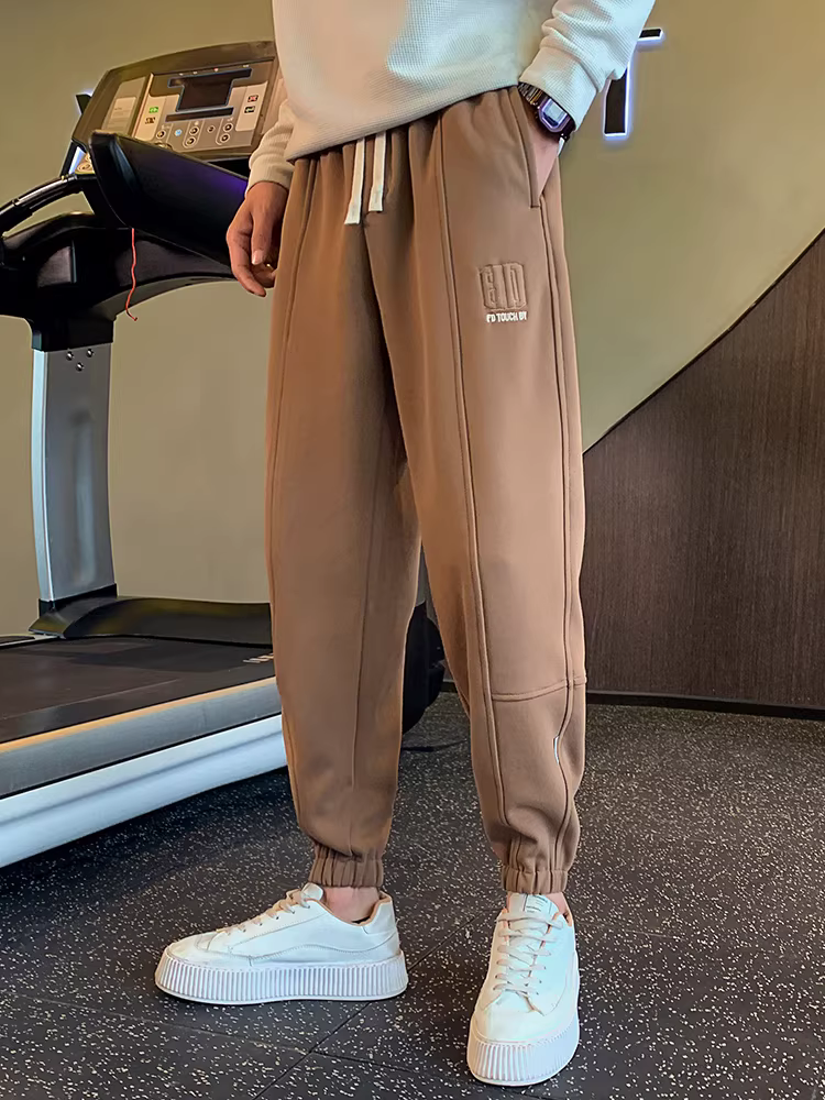 Quần jogger nam xuân 2024 kiểu Hàn Quốc mới, đa năng, ôm dáng, thời trang, cá tính, quần dài năng động