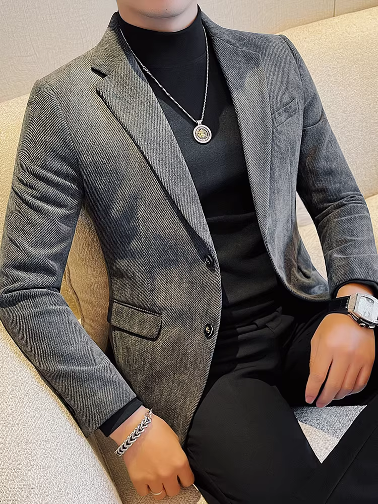 Áo vest nam thời trang thu đông 2025 cao cấp, kiểu dáng hiện đại, ôm dáng, lịch lãm