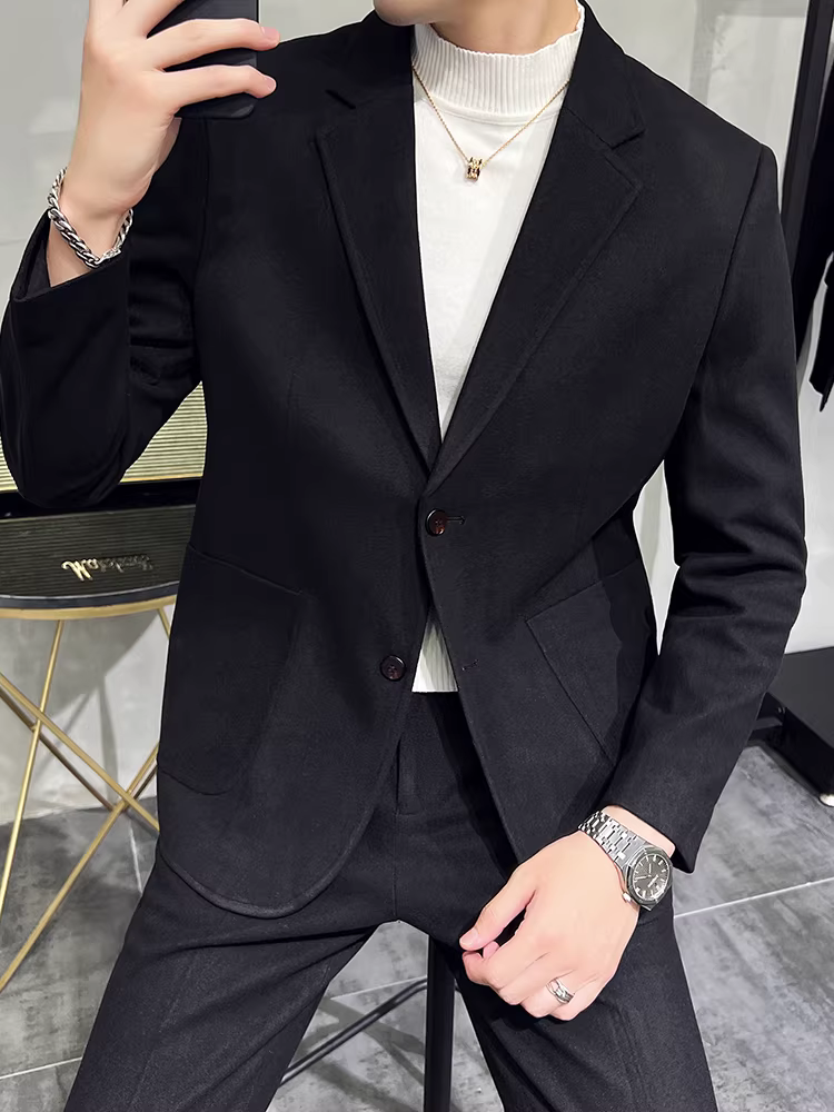 Vest len nam thu đông dày dặn, kiểu dáng ôm body, phong cách Anh quốc, cao cấp, lịch sự, thường ngày.