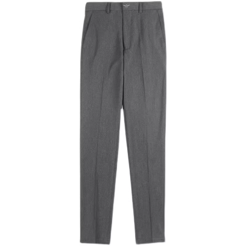 Quần âu nam thêu cao cấp, kiểu dáng ôm body, thời thượng và đa năng, quần công sở phong cách Hàn Quốc, quần nam lịch lãm.