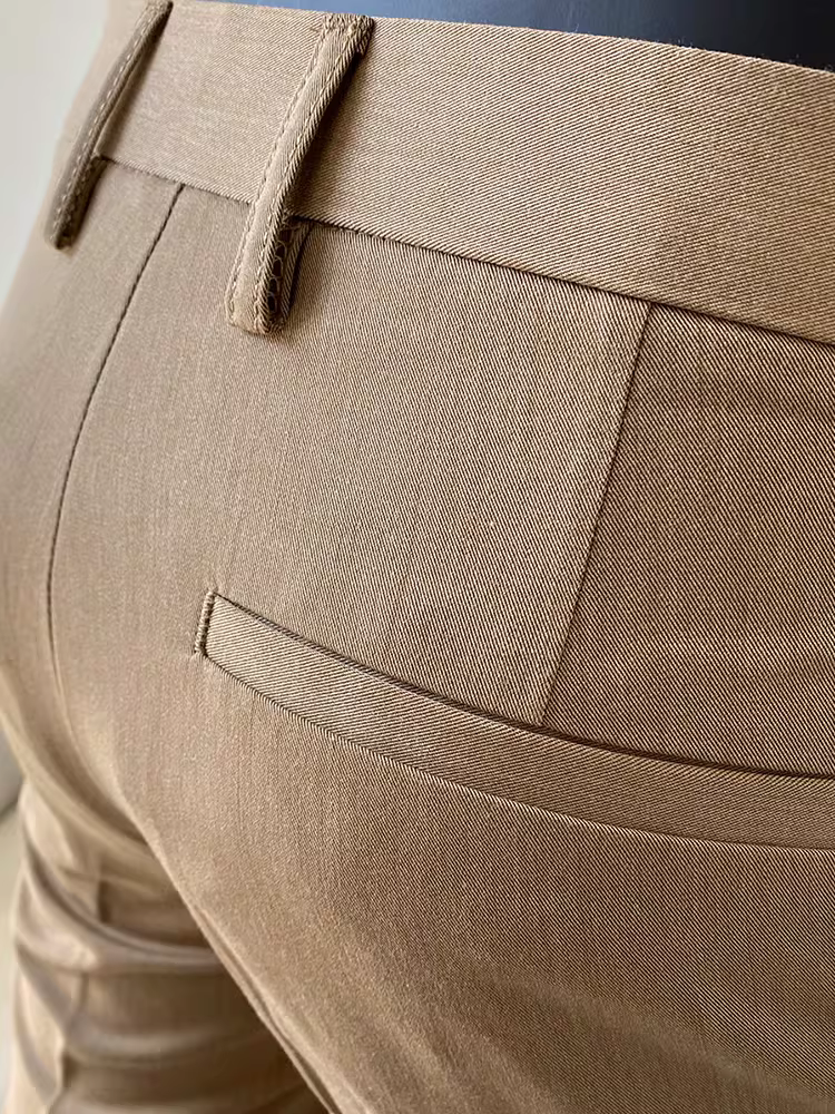 Quần âu nam cao cấp, kiểu dáng mới xuân hè, đa năng, ôm dáng, ống côn, quần tây công sở lịch lãm.