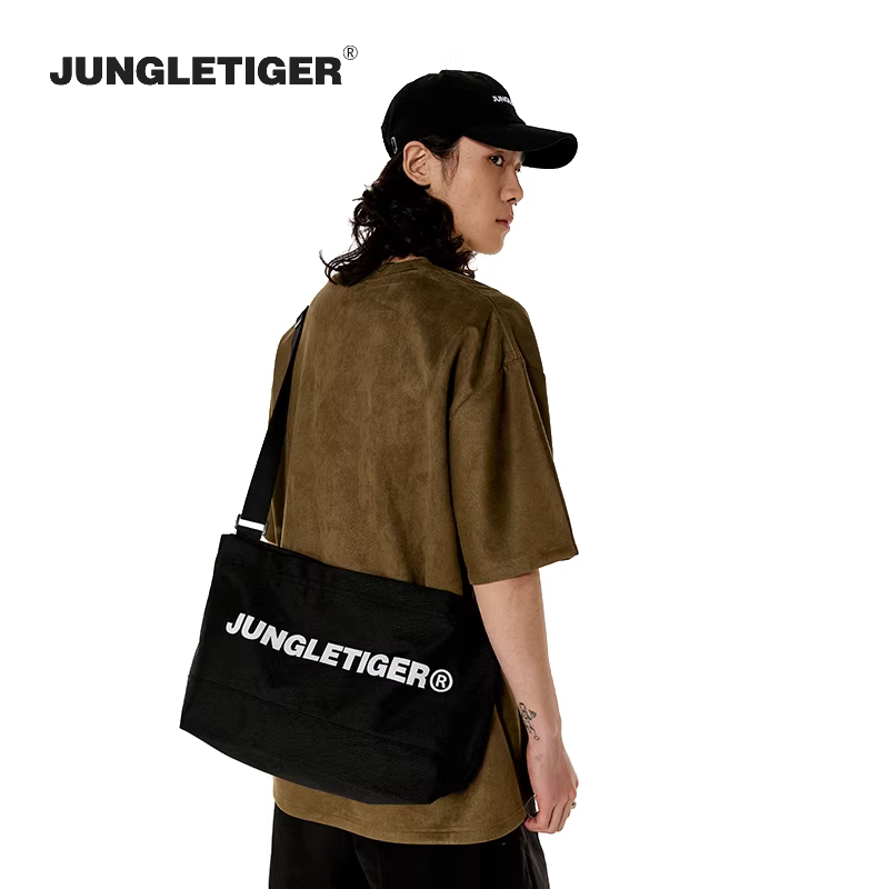 Jungle Tiger tự làm túi đeo vai mới phong cách Nhật Bản túi đeo chéo túi đeo nách thể thao cặp đôi túi đeo thắt lưng