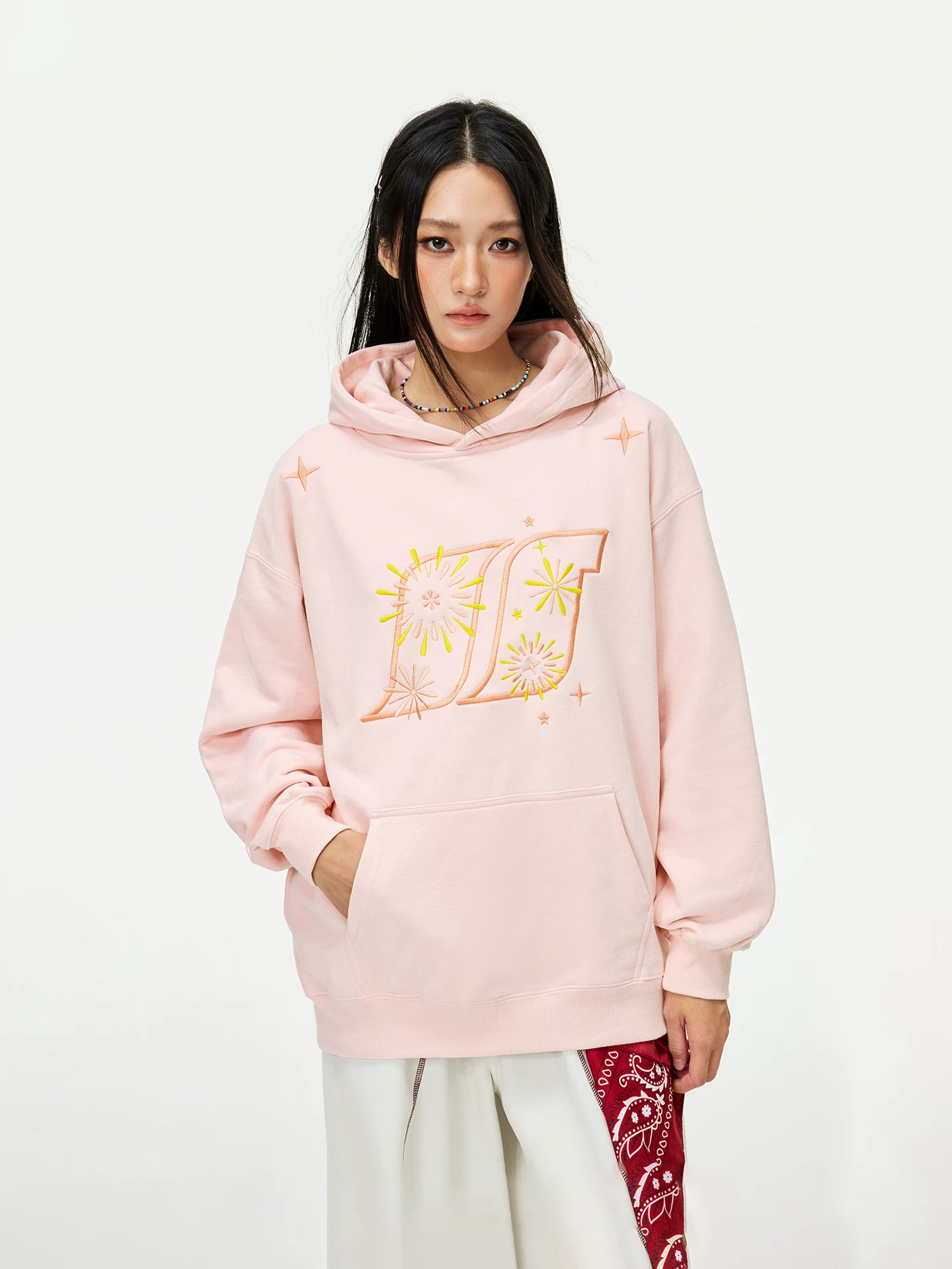 Áo hoodie thêu họa tiết hổ rừng thiết kế độc đáo dành cho nam và nữ, mùa thu đông 2025, phong cách Mỹ, chất liệu dày dặn