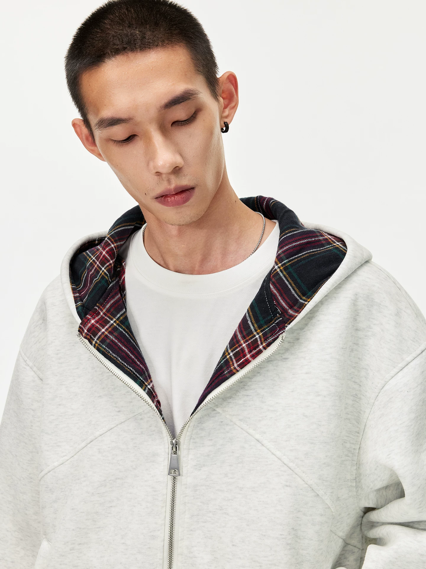 Áo khoác có mũ trùm đầu kiểu dáng thời trang Jungle Tiger dành cho nam và nữ, áo khoác cardigan dáng rộng phong cách cổ điển mùa thu dành cho cặp đôi