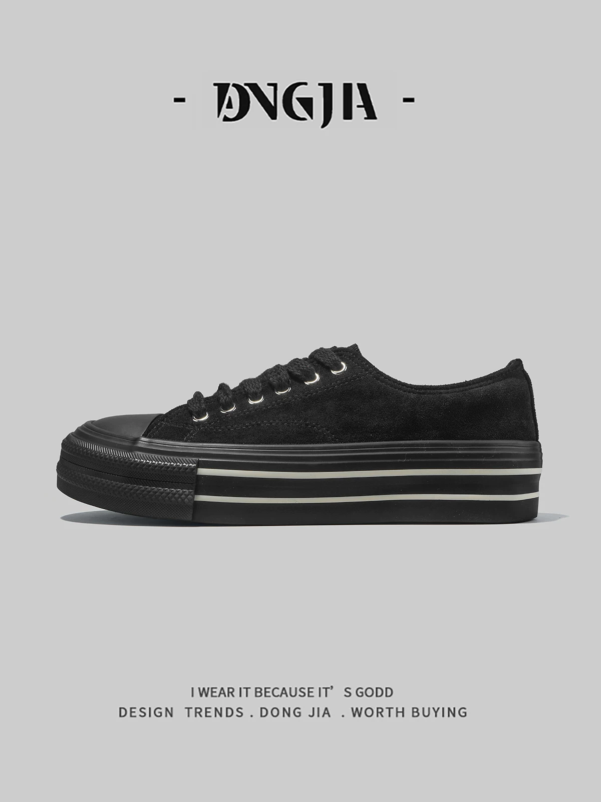 Dongjia Qshoes xuất khẩu giày vải đế dày Nhật Bản dành cho nam, giày thể thao cổ điển phong cách Mỹ mùa thu năm 2025 mới