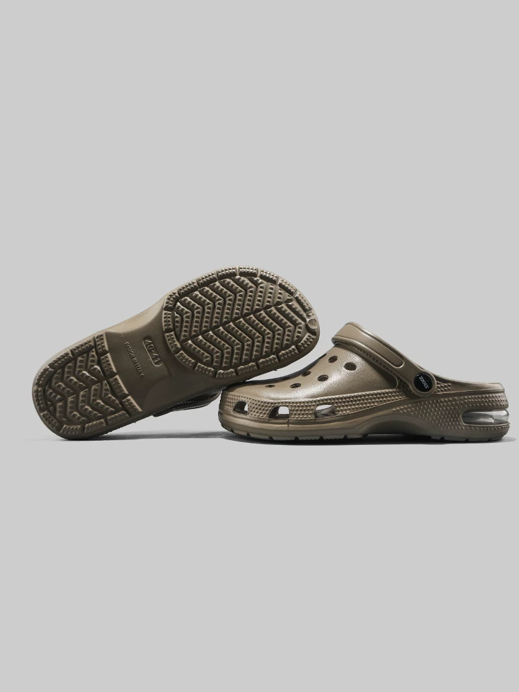 Dongjia Qshoes xuất khẩu giày một lỗ của Nhật Bản, giày đi biển thông thường dành cho nam mùa hè, dép kín mũi cỡ lớn.