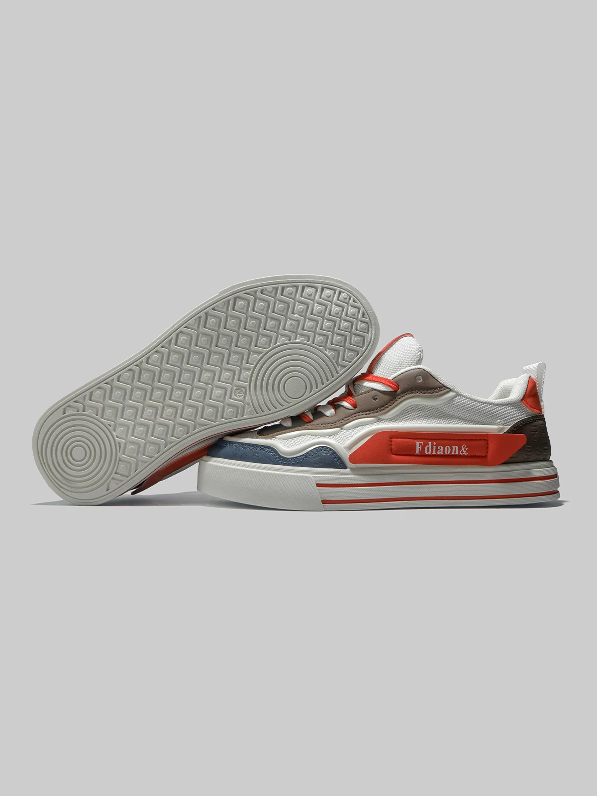 Giày thể thao nam Dongjia Qshoes, giày thể thao nam mùa thu 2025 mới, chất liệu lưới thoáng khí, kiểu dáng thời trang.