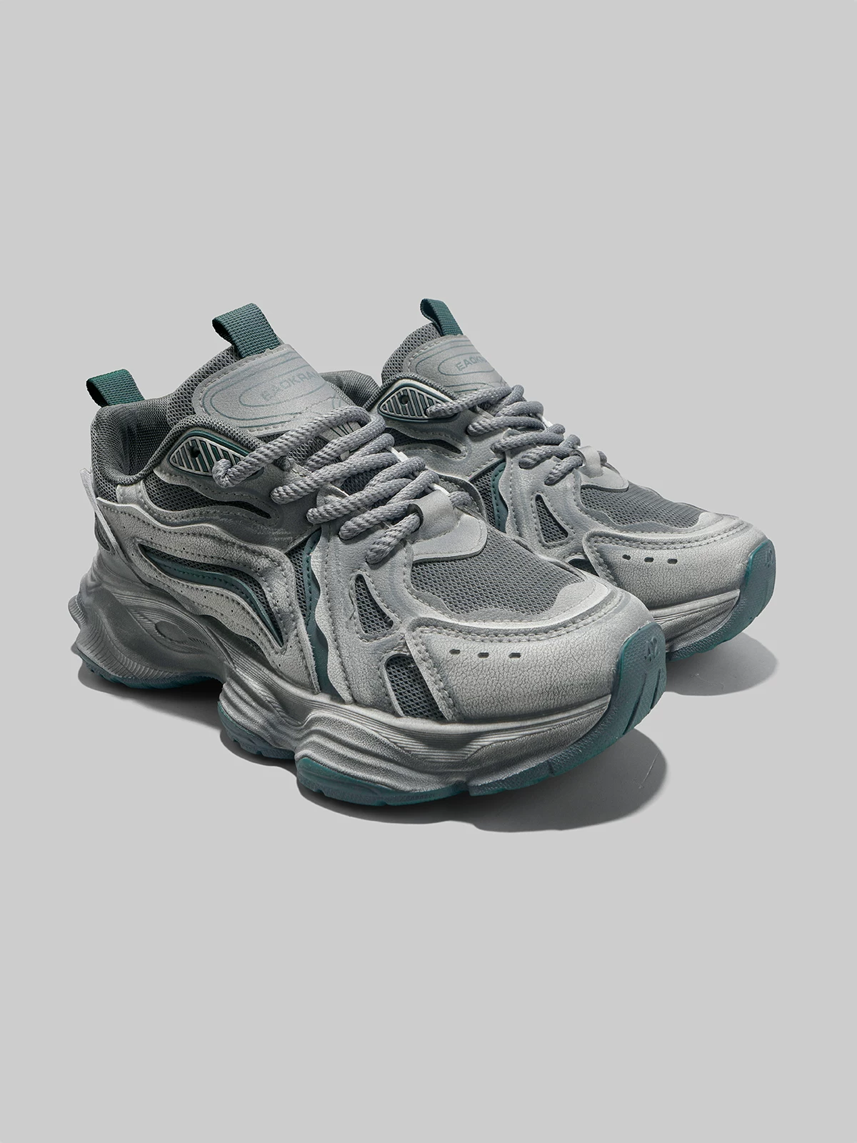 Giày thể thao nam Dongjia Qshoes kiểu retro, thời thượng mùa thu, đa năng, đế dày, phong cách thể thao giản dị
