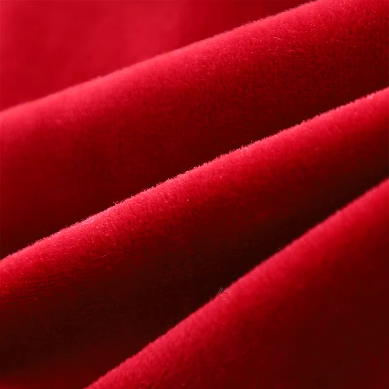 Váy đỏ bé gái 2025 mẫu mới thu đông, váy công chúa lót lông cừu Tết Nguyên đán, quần áo trẻ em lớn, váy mùa đông