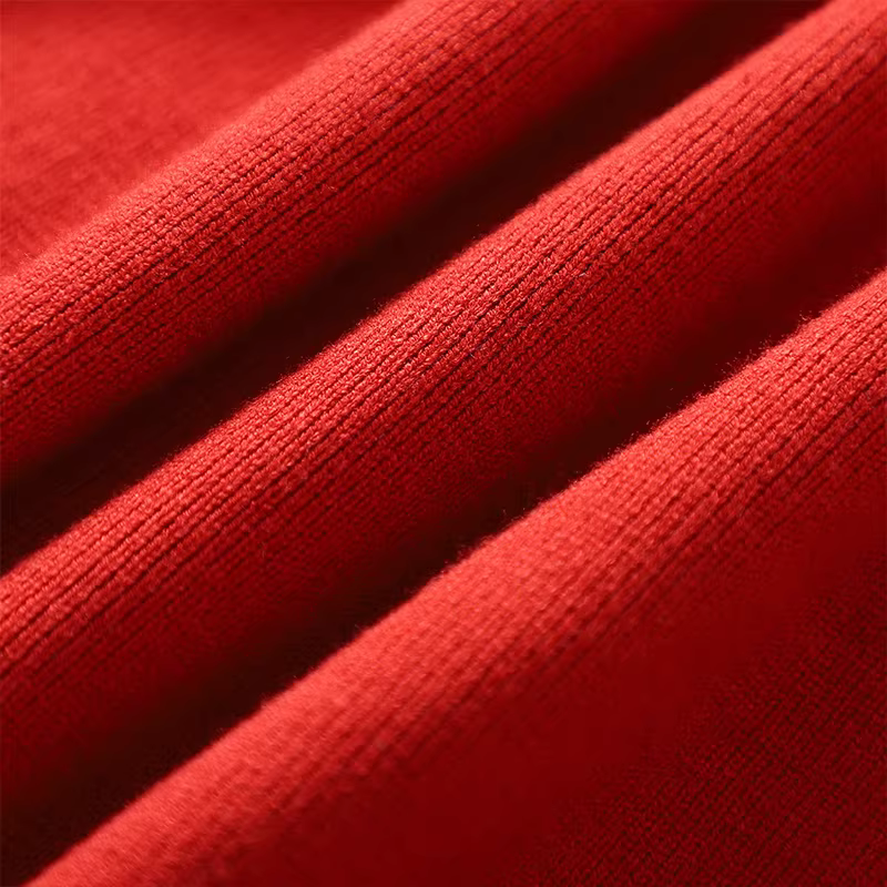 Váy áo len bé gái mùa đông 2025, mẫu mới, váy công chúa thu đông cho bé, váy đỏ cổ lệch cho bé lớn