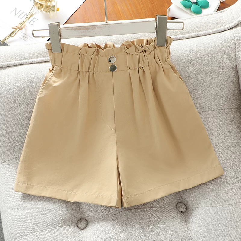 Bộ trang phục mùa hè cho bé gái 2025 kiểu mới, áo kiểu Trung Quốc tay ngắn, chất liệu mỏng, quần thể thao mùa hè cho bé gái