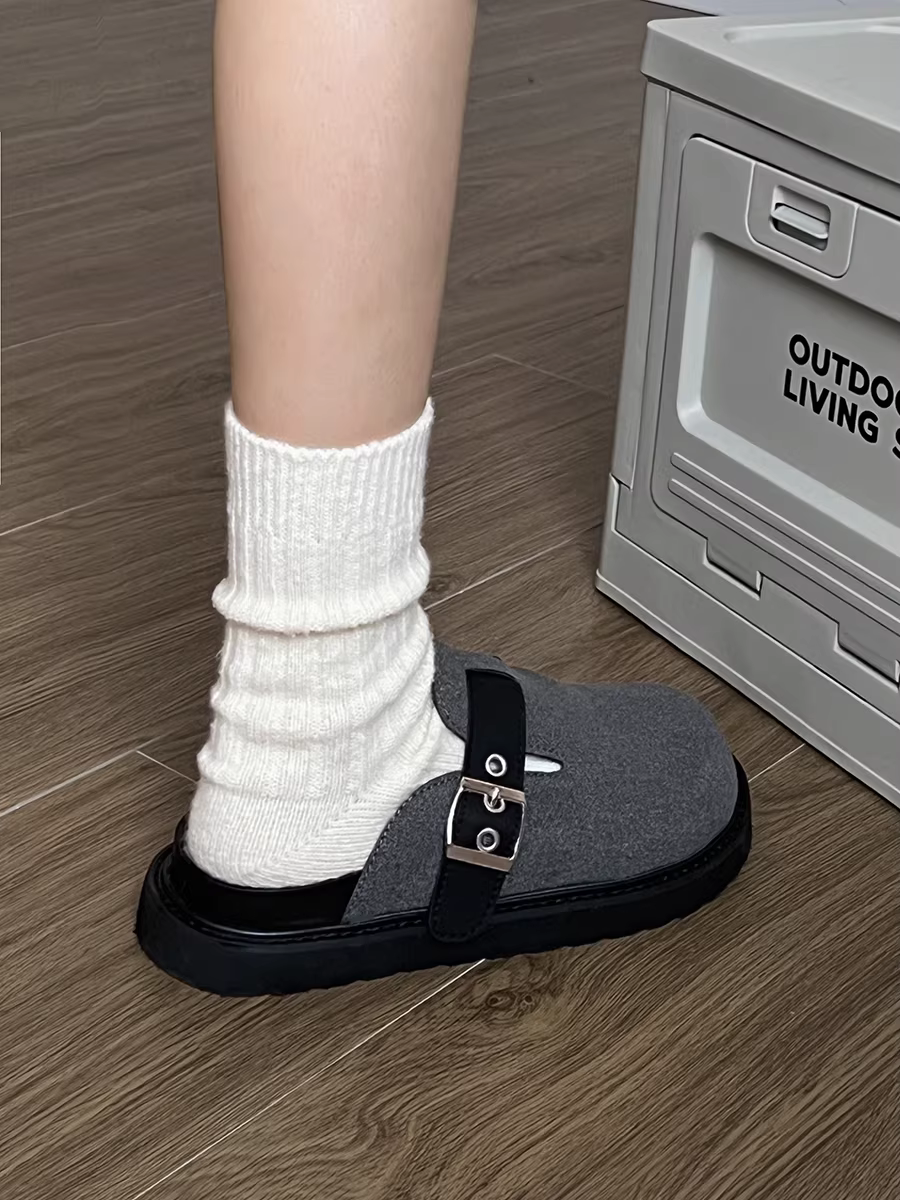 Giày lười nữ đế dày kiểu Birkenstock cổ điển mùa hè 2025, thích hợp đi ngoài trời.
