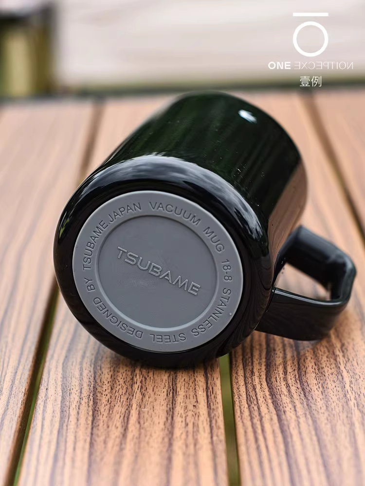 Cốc giữ nhiệt men sứ Nhật Bản Yanin nhập khẩu có nắp, cốc cà phê, cốc uống nước ngoài trời, cốc cắm trại, cốc uống nước Kinto