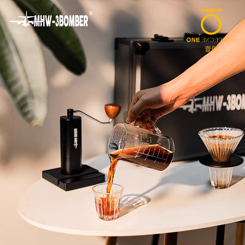 Bộ quà tặng cà phê thủ công Bomber MHW B-2 Tactical Box, bộ ấm chia sẻ di động ngoài trời, quà tặng Taimo