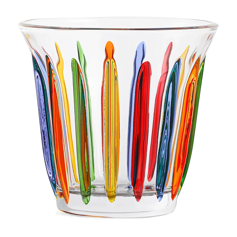 Bộ cốc thủy tinh MHW Bombardier, dòng vẽ tay, cốc cà phê Dirty, Americano, Latte, Whiskey