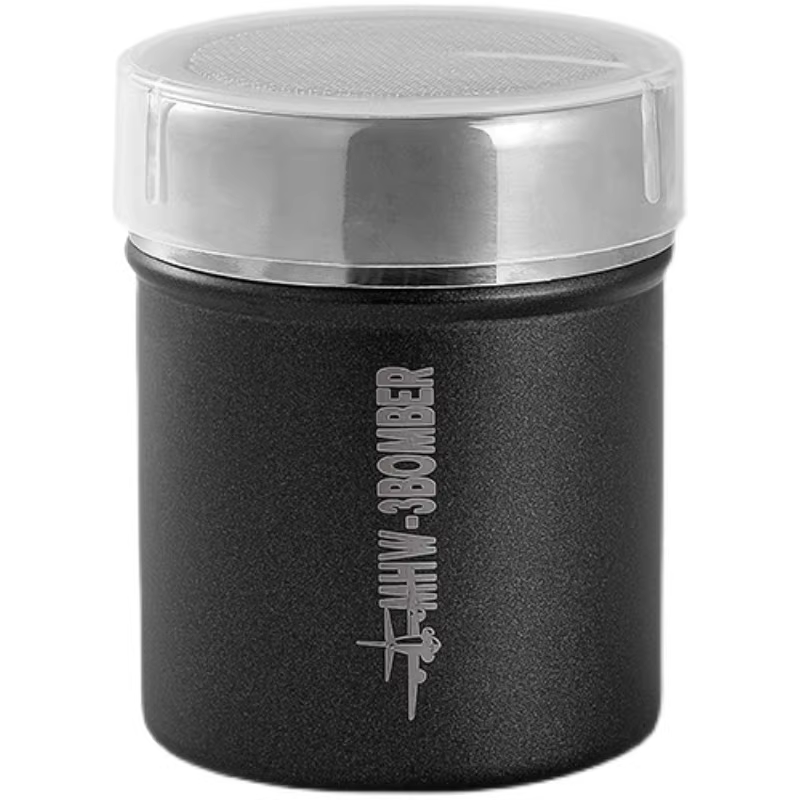 Bình đựng bột đa năng MHW, dụng cụ rây bột matcha, bột ca cao, đường, dụng cụ rây bột, dụng cụ làm bánh mì, bình rắc bột trong bếp