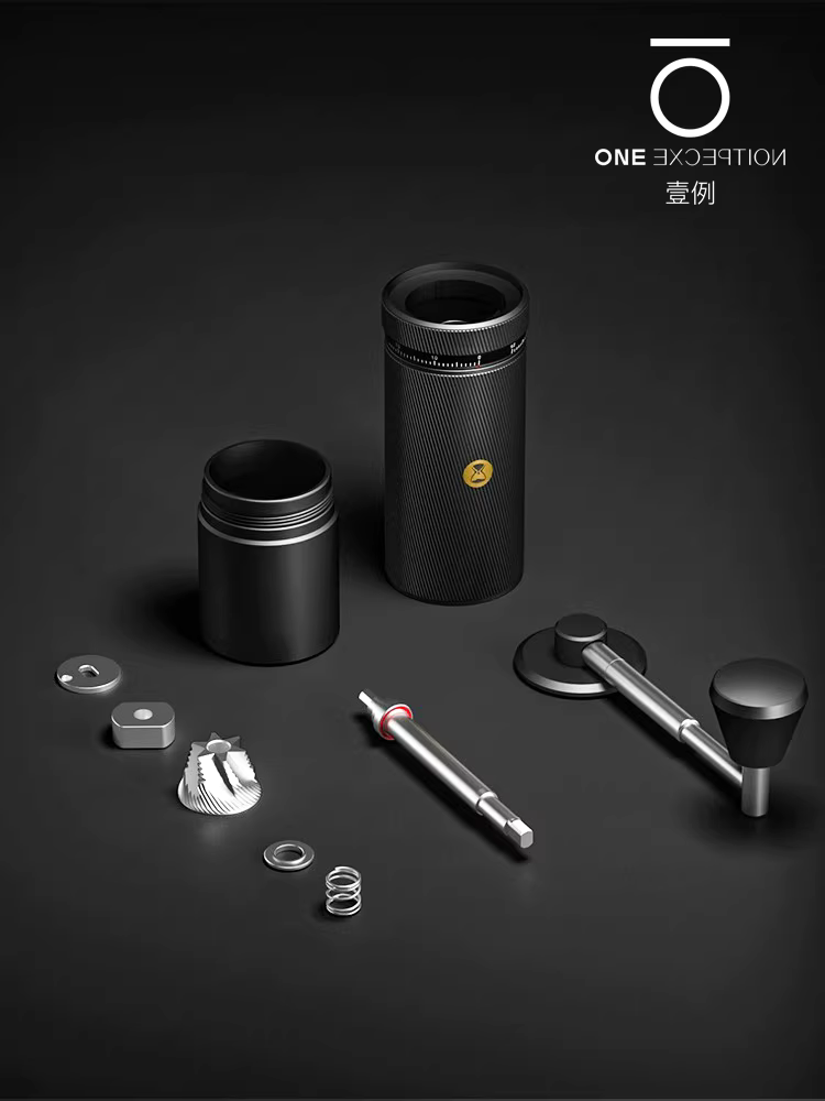 Máy xay cà phê thủ công Taimo Chestnut S3 với thang đo điều chỉnh bên ngoài có độ chính xác cao để xay cà phê espresso pha bằng tay, xay hạt dẻ c