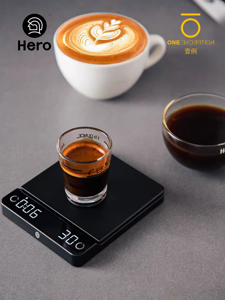 Cân điện tử Hero Yunzhi, cân pha cà phê Ý, cân hẹn giờ thông minh, cân mini pha cà phê nhỏ giọt Taimo