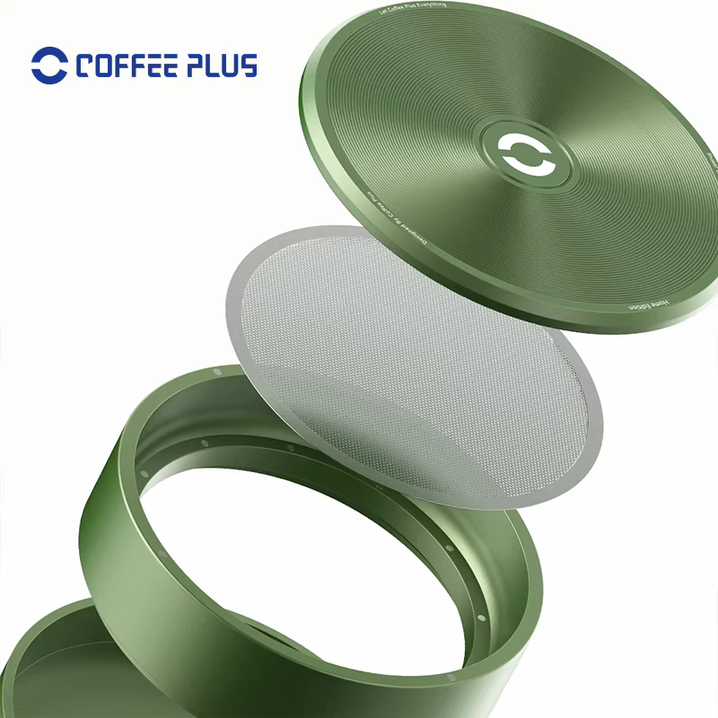 Phễu lọc cà phê đa năng, dụng cụ phân loại hạt cà phê, dụng cụ chỉnh sửa hương vị cà phê, sàng lọc đa lưới, tham chiếu kích thước hạt xay