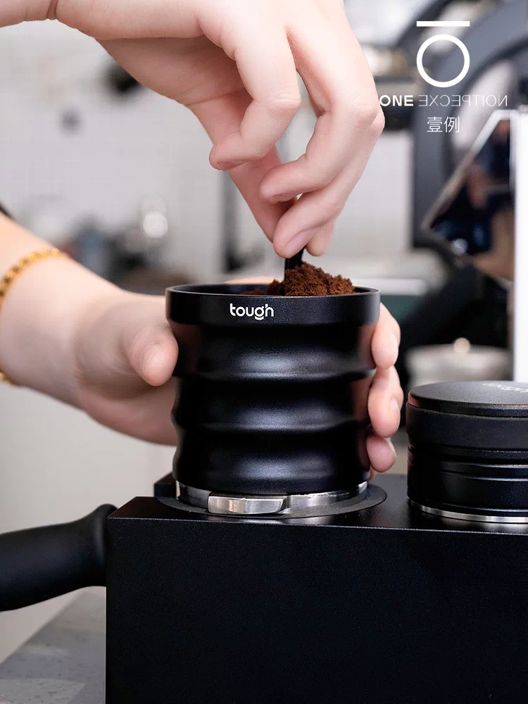 Phễu định lượng cà phê Stubborn Coffee thế hệ thứ hai, dụng cụ pha cà phê thủ công kiểu Ý, dụng cụ phân phối bột cà phê 58mm, Bombardier