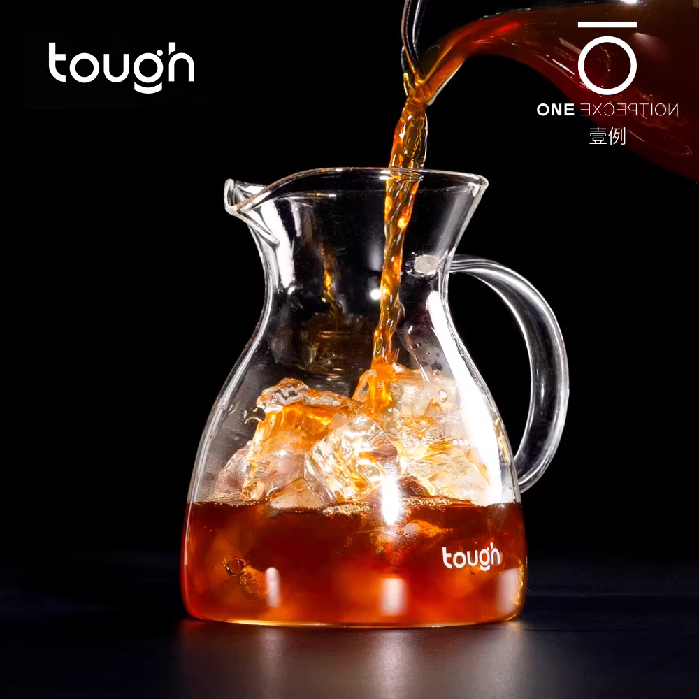 Cà phê cứng đầu Cà phê pha thủ công Chia sẻ bình pha cà phê V60 Drip American Filter Pot Hill Drip Filter Pot Bình lọc thủy tinh chịu nhiệt