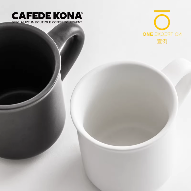 CAFEDE KONA cốc cà phê gốm sứ Nhật Bản đơn giản Mỹ latte trà treo tai kinto