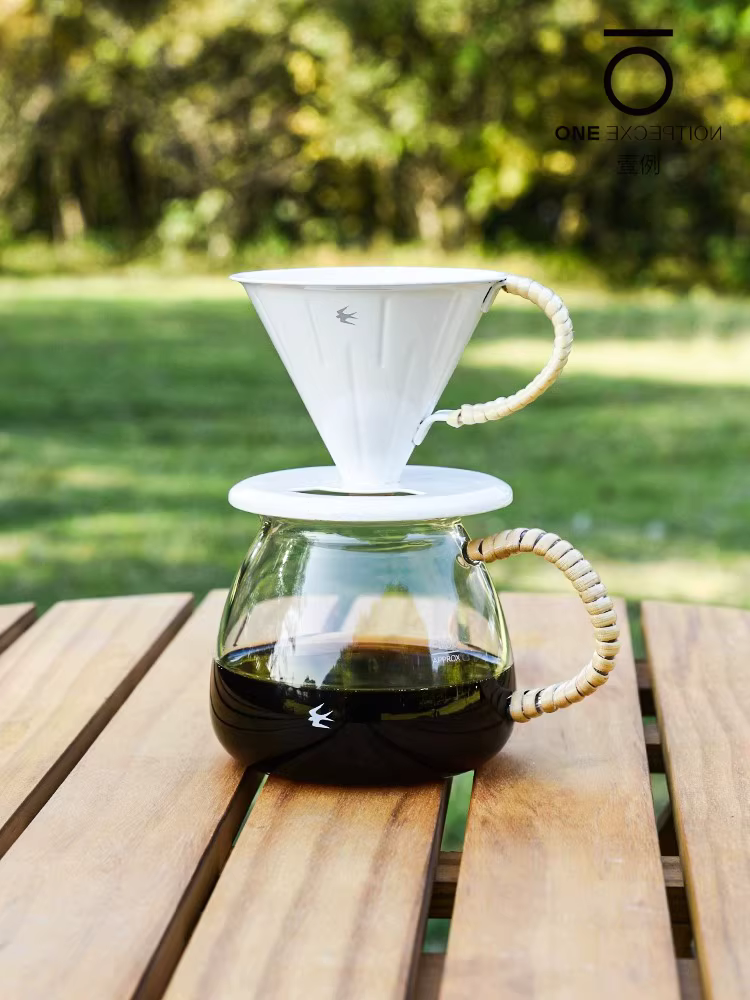 Cốc lọc cà phê TSUBAME Nhật Bản, kiểu cổ điển, làm thủ công bằng mây, pha cà phê kiểu GSP, bình pha cà phê men V60