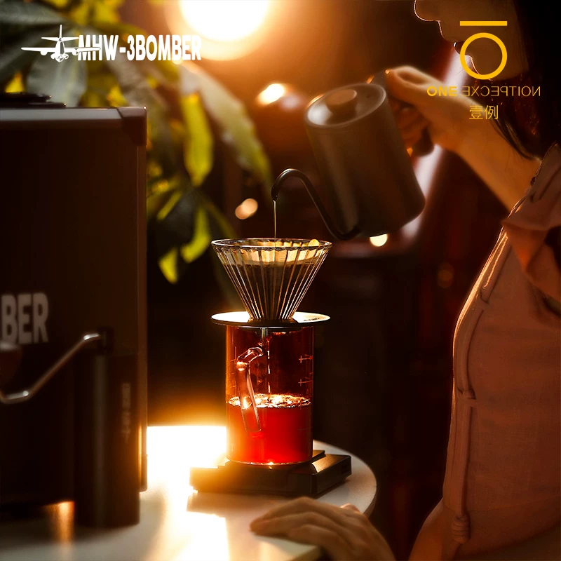 Bộ quà tặng cà phê thủ công Bomber MHW B-2 Tactical Box, bộ ấm chia sẻ di động ngoài trời, quà tặng Taimo